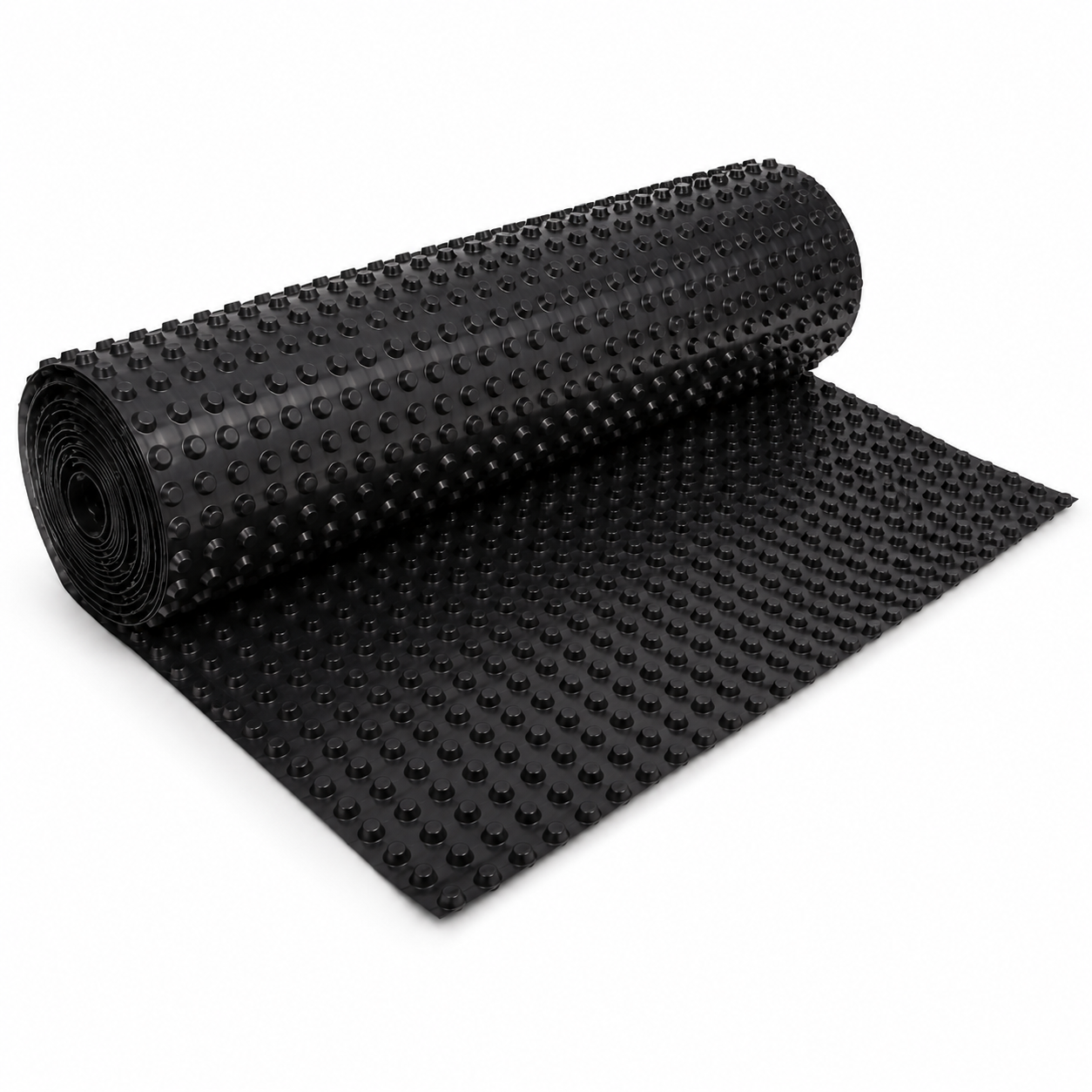 Hochbeet Folie aus Noppenmaterial zum Schutz von Holzbeeten
