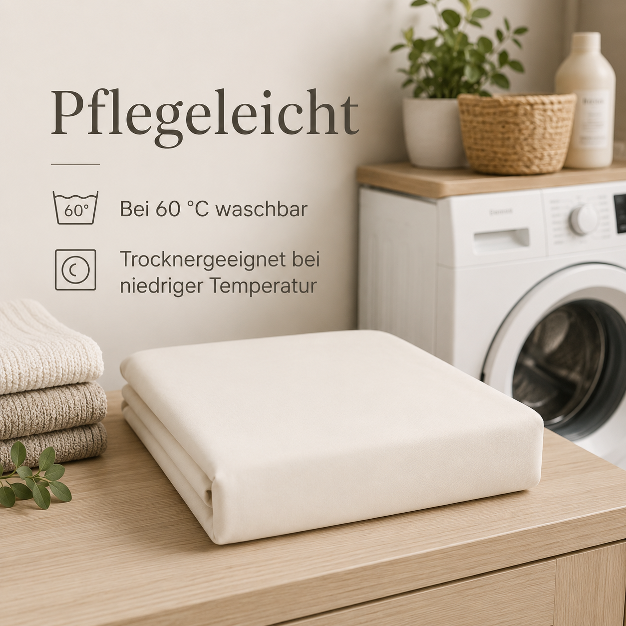 Jersey Spannbettlaken mit Rundumgummi für hohe Matratzen