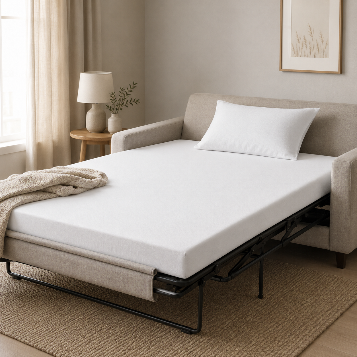 Topper Spannbettlaken Jersey extra flach für Boxspringbetten