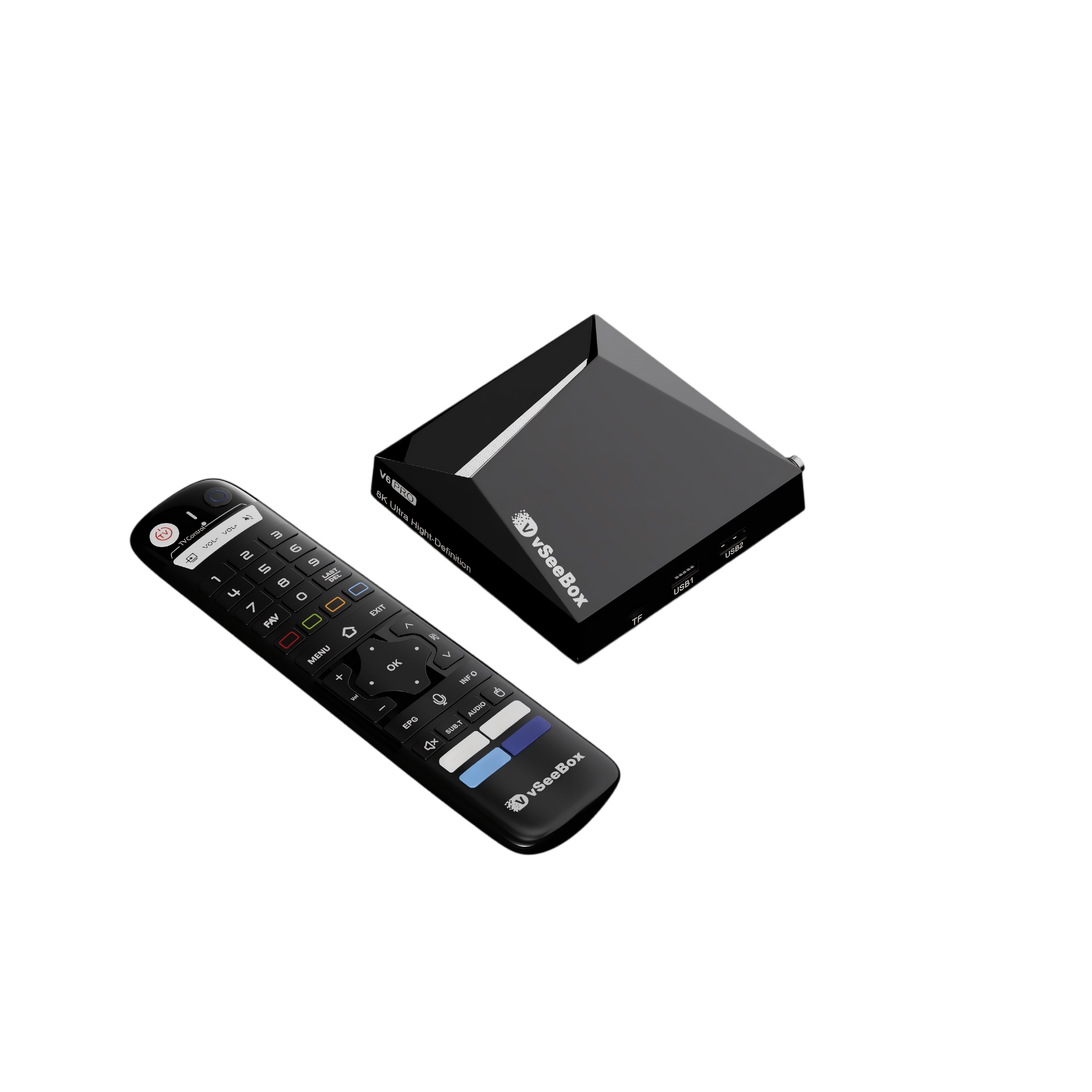 vSeeBox V6 Pro - 4GB + 32GB - 8K HDR Smart Voice Control Media Player