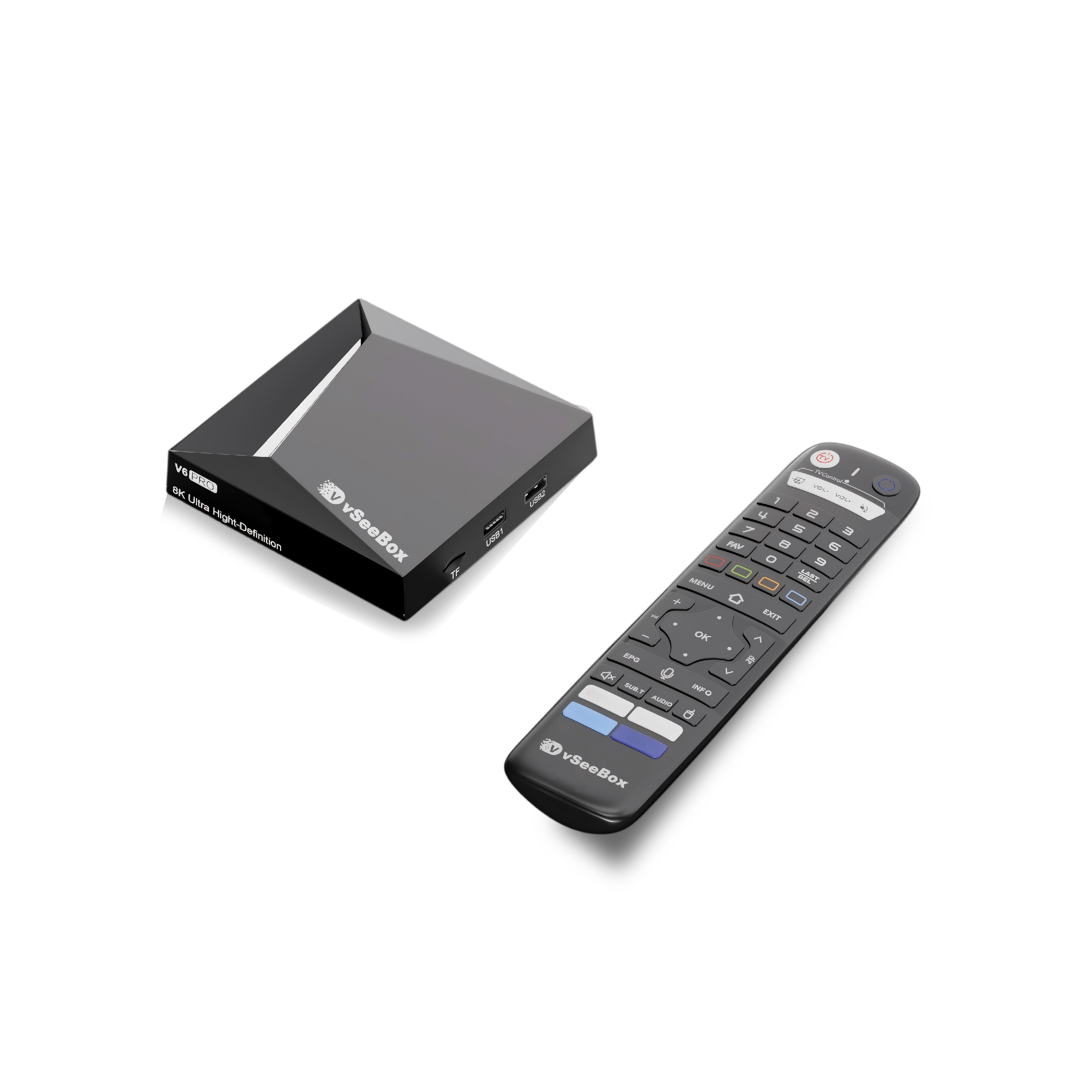 vSeeBox V6 Pro - 4GB + 32GB - 8K HDR Smart Voice Control Media Player