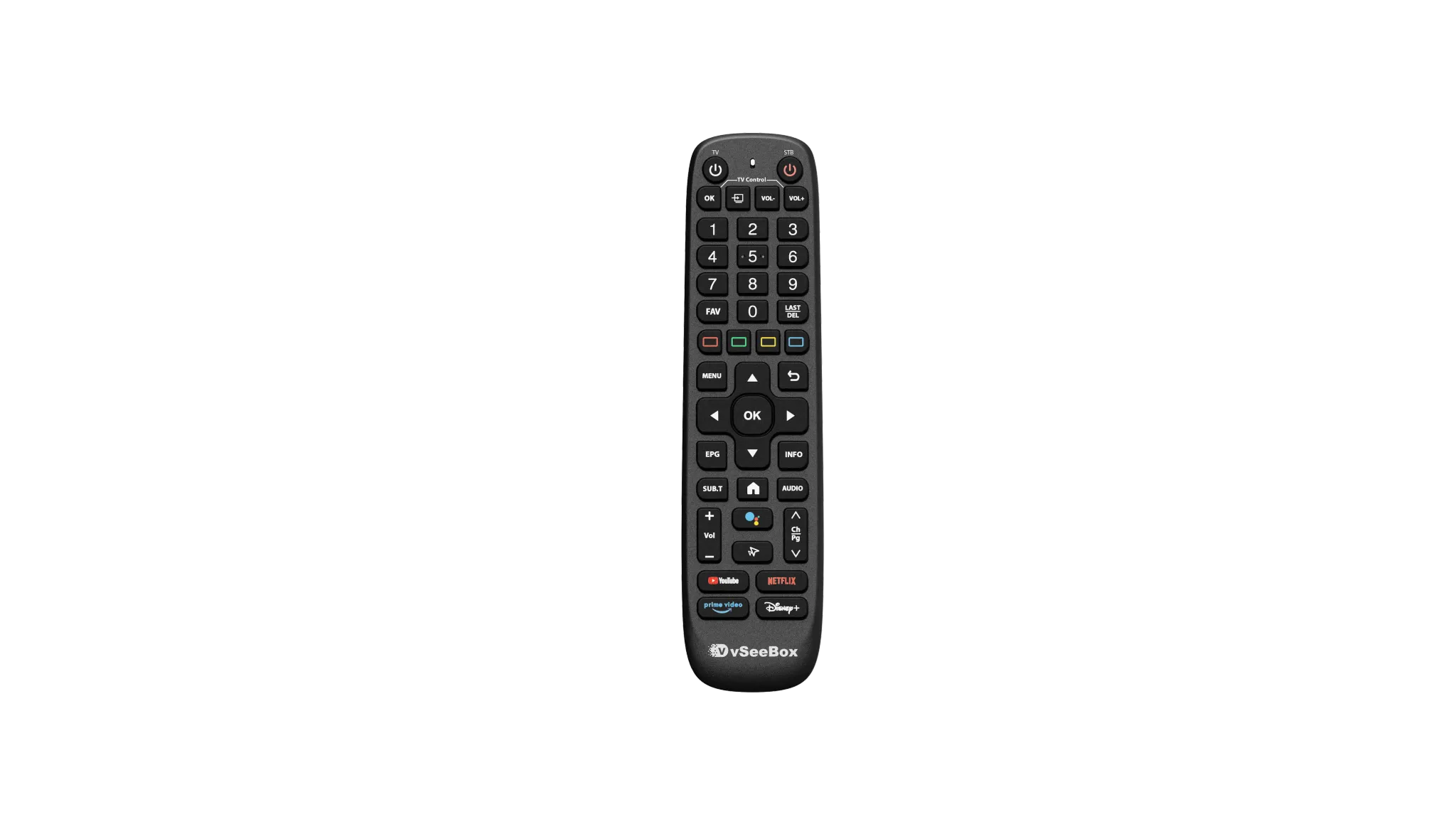 vSeeBox V6 Plus (Bluetooth & Voice Command) - Official Replacement Voice Remote Control