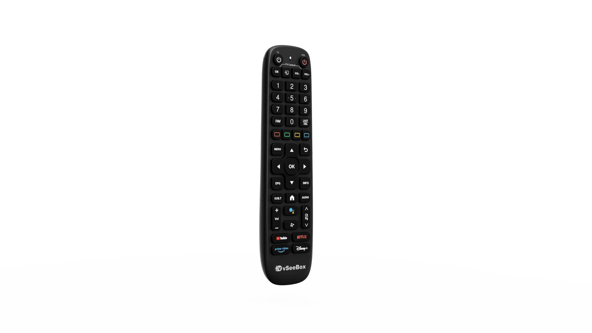 vSeeBox V6 Plus (Bluetooth & Voice Command) - Official Replacement Voice Remote Control