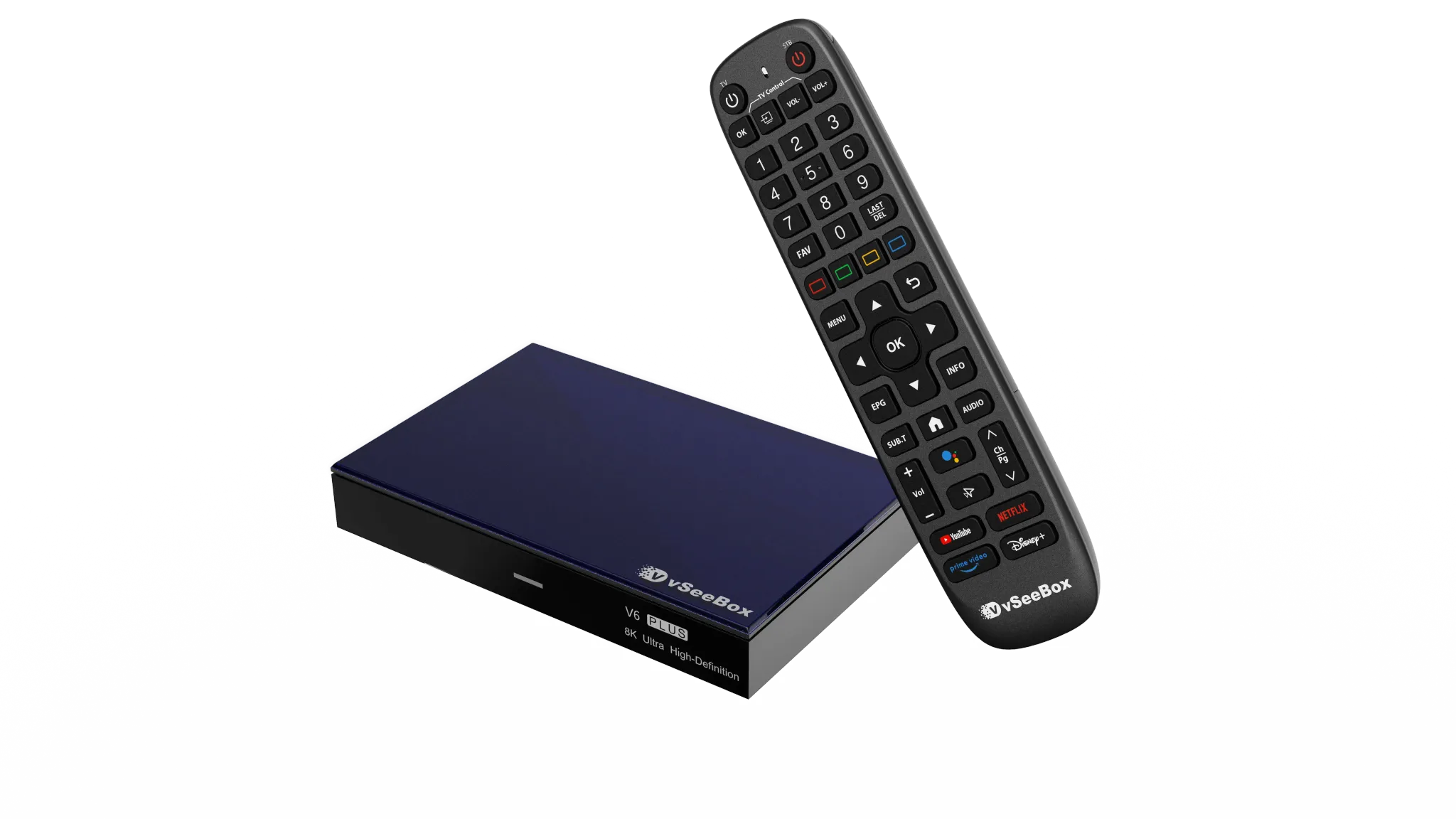 vSeeBox V6 Plus - Ultimate 8K HDR Android 14 Smart Streaming Media Player