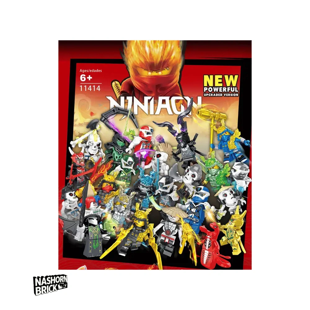 Ninjago Character 24Pcs Minifigur - Ninjago Minifigurn-Set