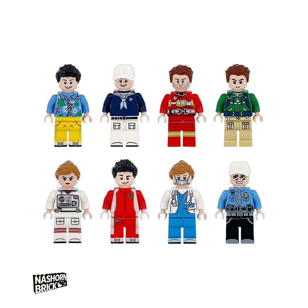 City Serien-Minifigur - City Minifigur