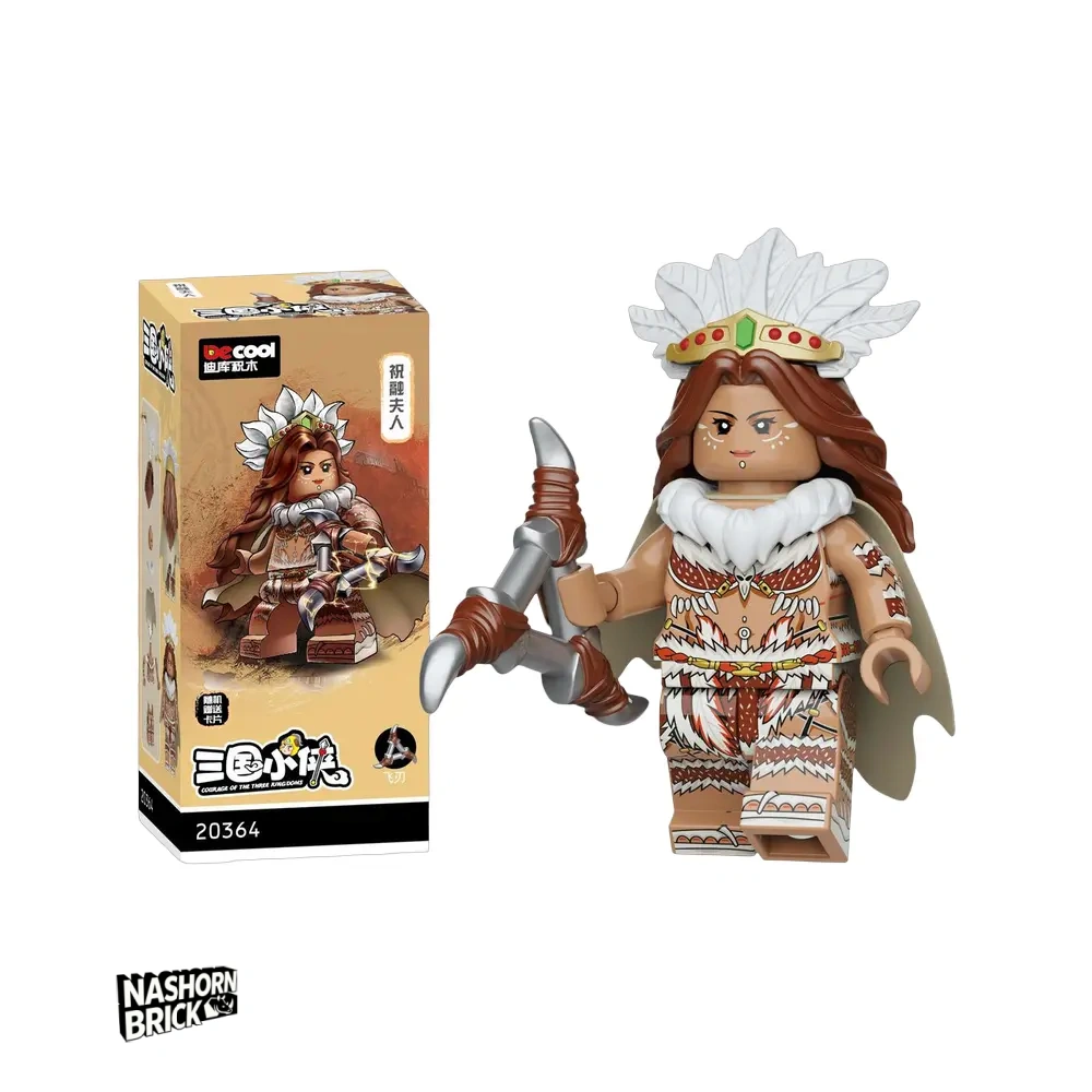 Zhu Rong Decool Minifigur - Three Kingdoms