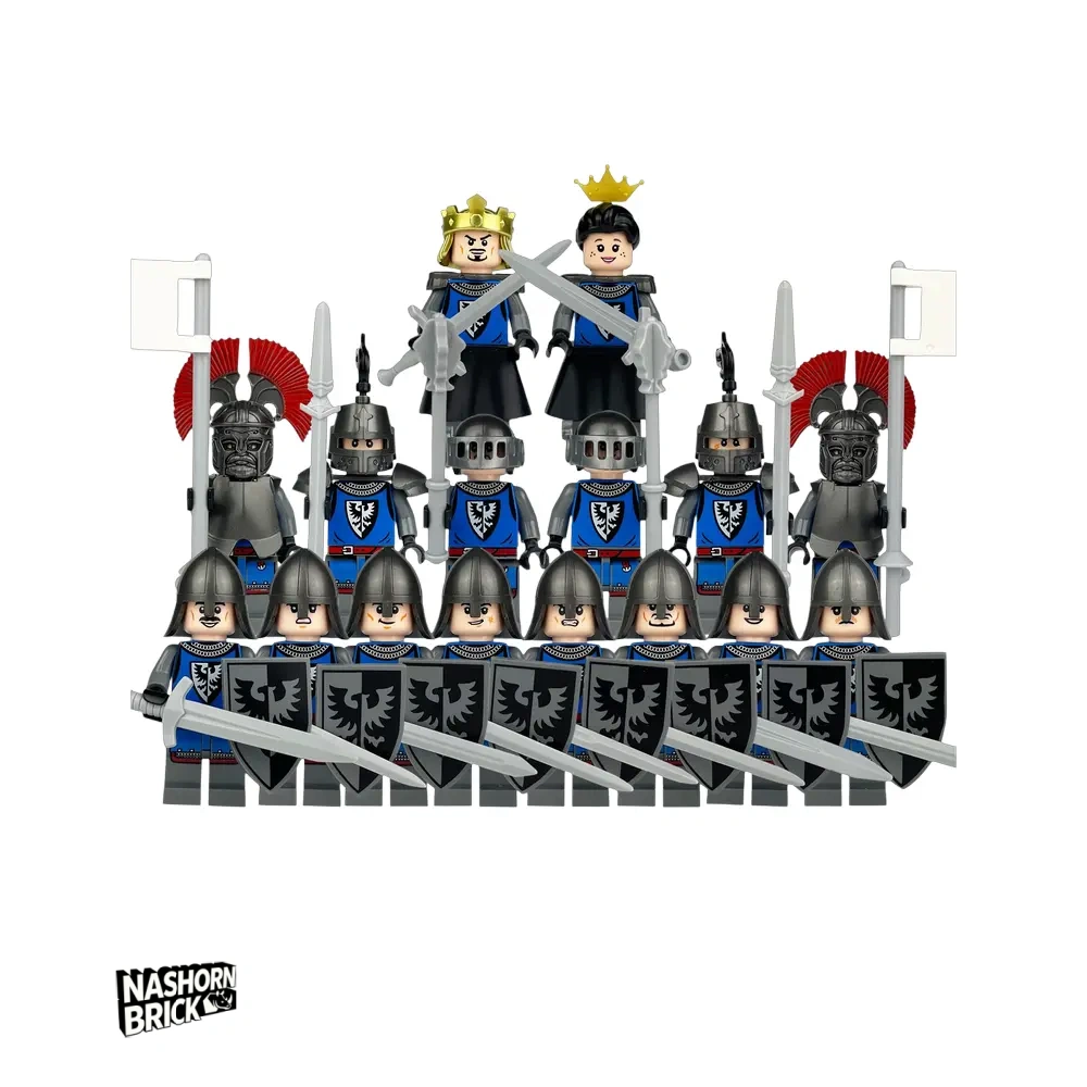 Medieval Soldier Set 16Pcs Custom-Minifigur - Soldier Set