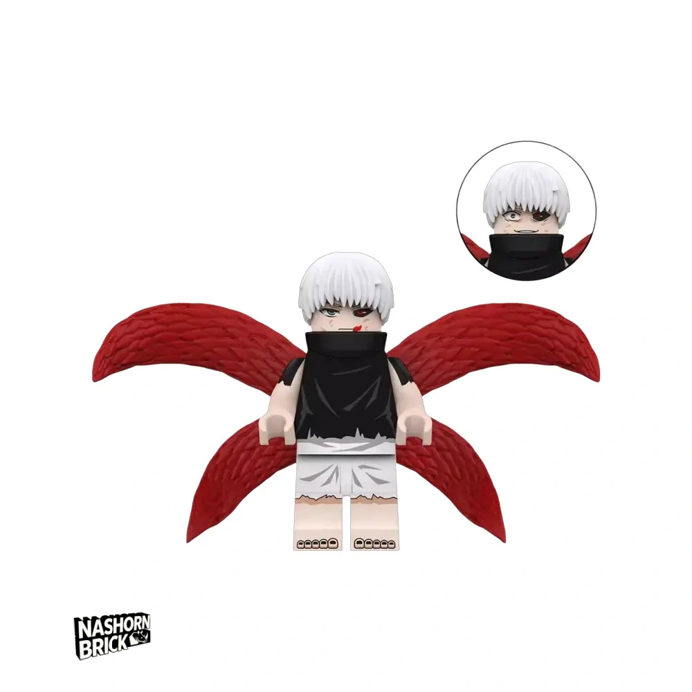 Ken Kaneki Custom-Minifigur - Tokyo Ghoul