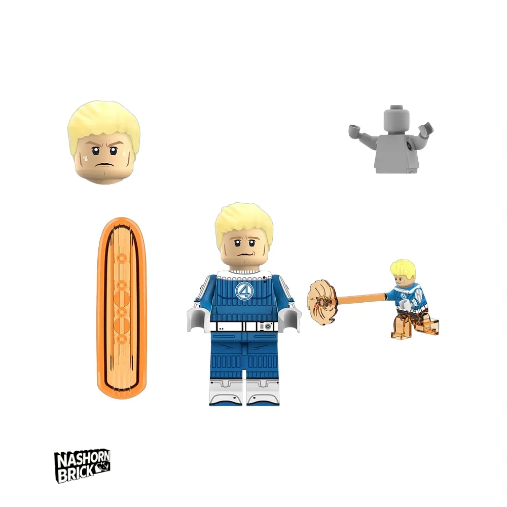 Human Torch First Steps Sammler-Minifigur