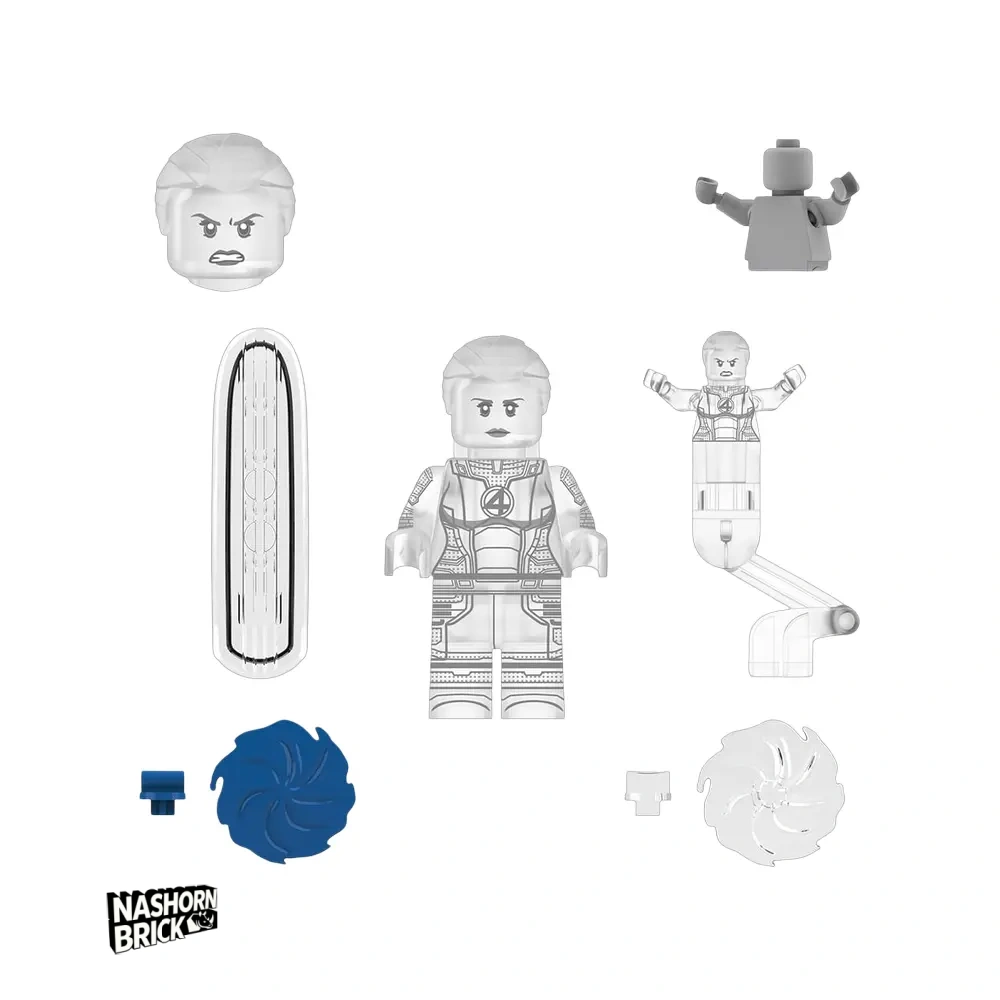 Invisible Woman Earth-838 Minifigur