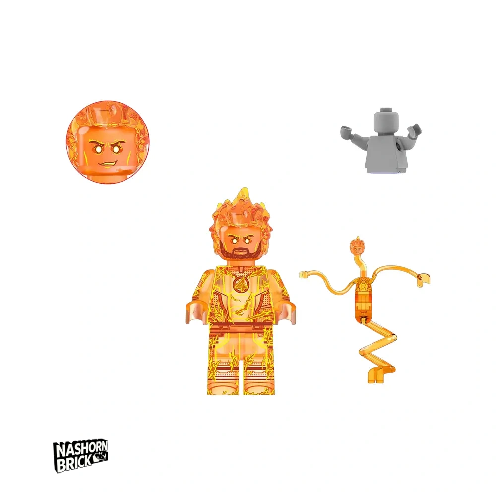 Human Torch Earth-838 Minifigur