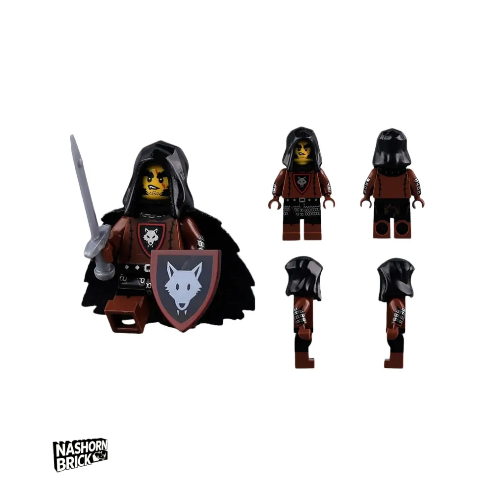 Classic Wolf Knight AH017 Minifigur