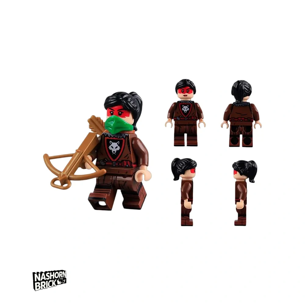 Classic Wolf Bow Knight AH019 Minifigur