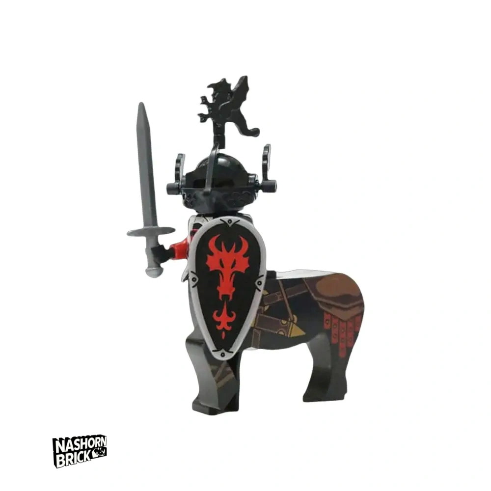 Classic Red Centauri Knight Minifigur