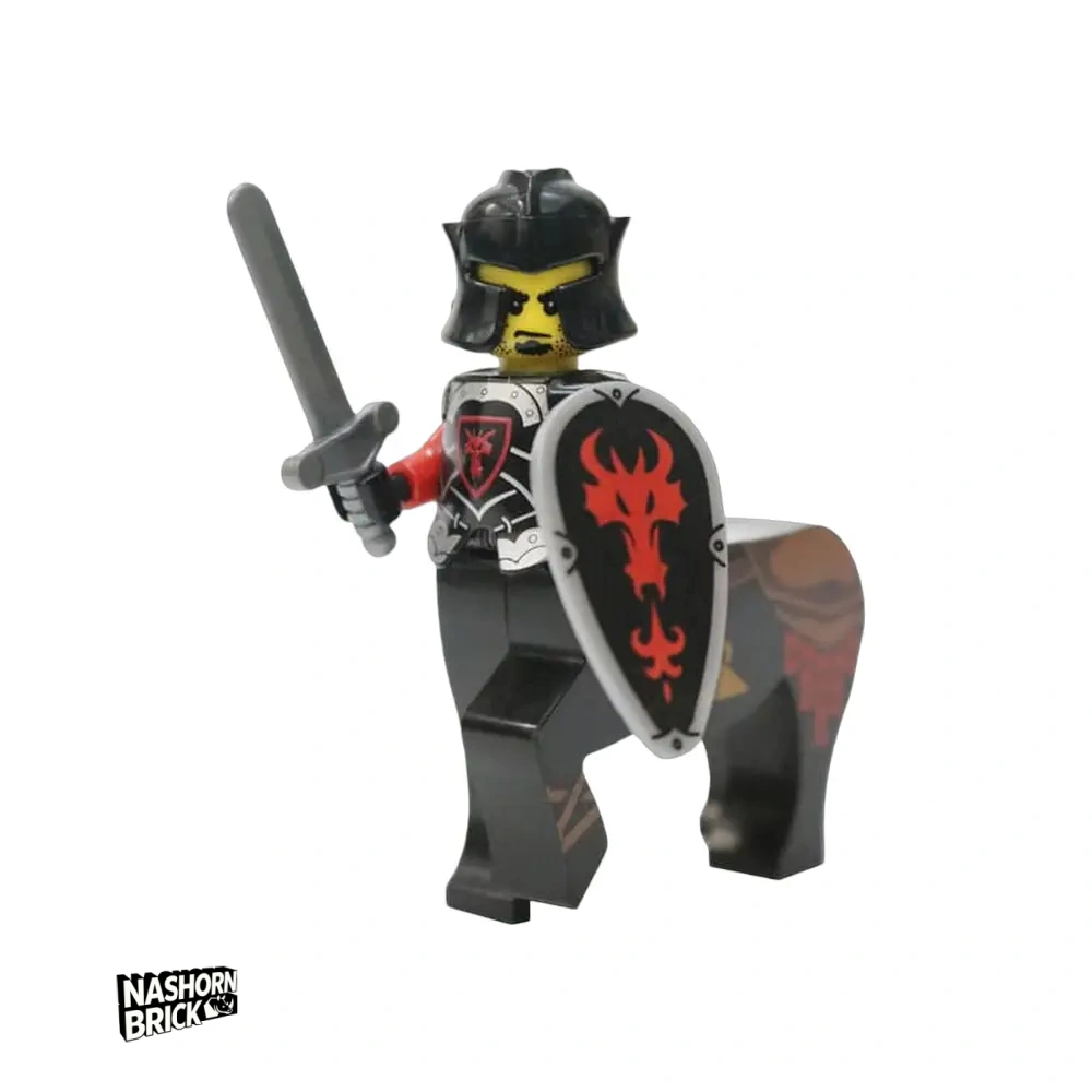 Classic Red Centauri Knight Minifigur #8