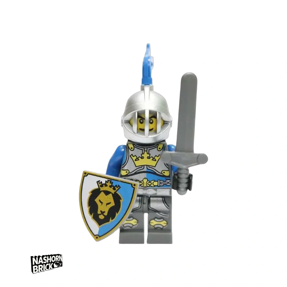 Classic Blue Lion Knight Minifigur #7