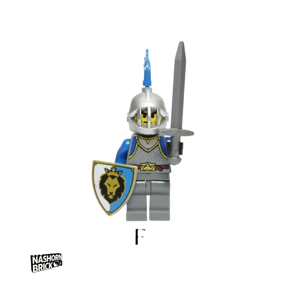 Classic Blue Lion Knight Limitierte Minifigur