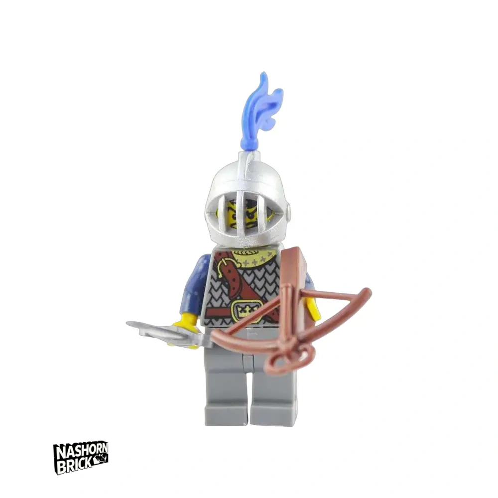 Classic Blue Crown Knight Neue Minifigur Arrival