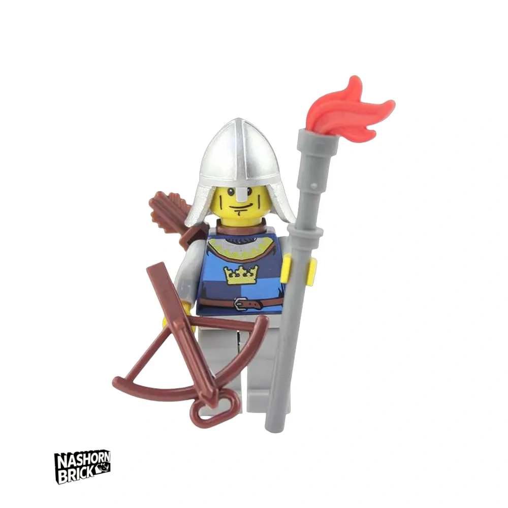 Classic Blue Crown Knight Minifigur #7