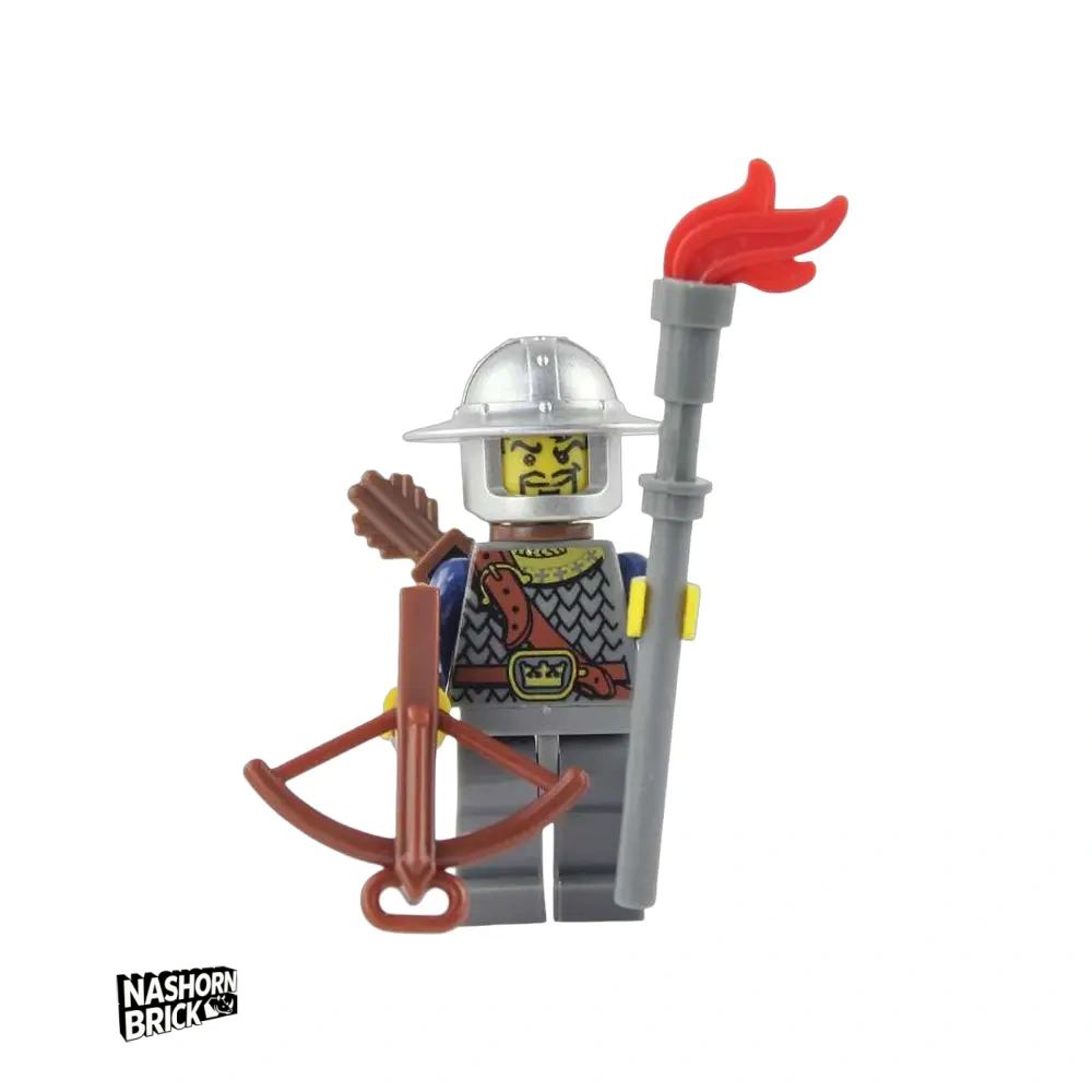Classic Blue Crown Knight Klassische Minifigur