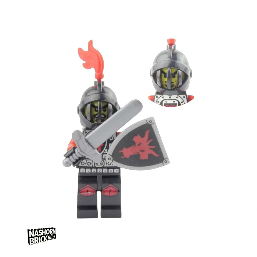 Classic Red Dragon Knight Minifigur #7