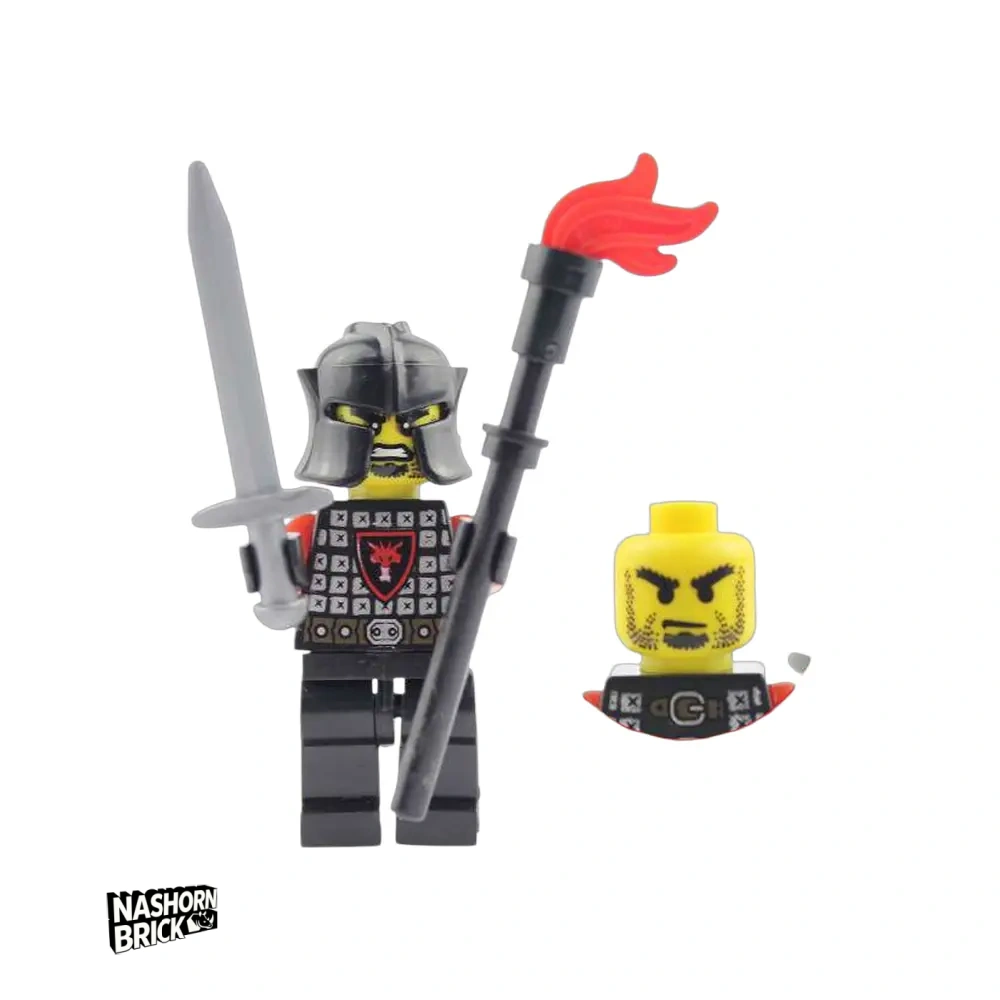 Classic Red Dragon Knight Exklusive Minifigur