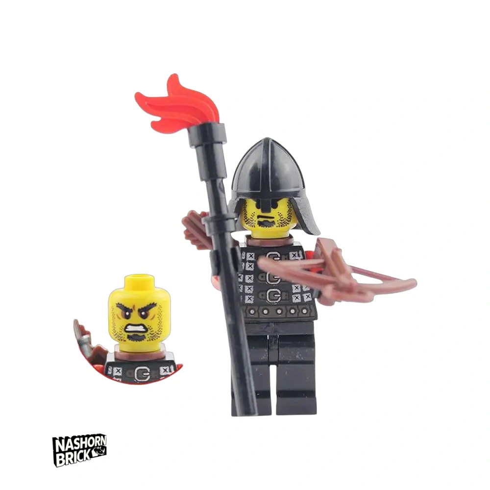 Classic Red Dragon Knight Klassische Minifigur