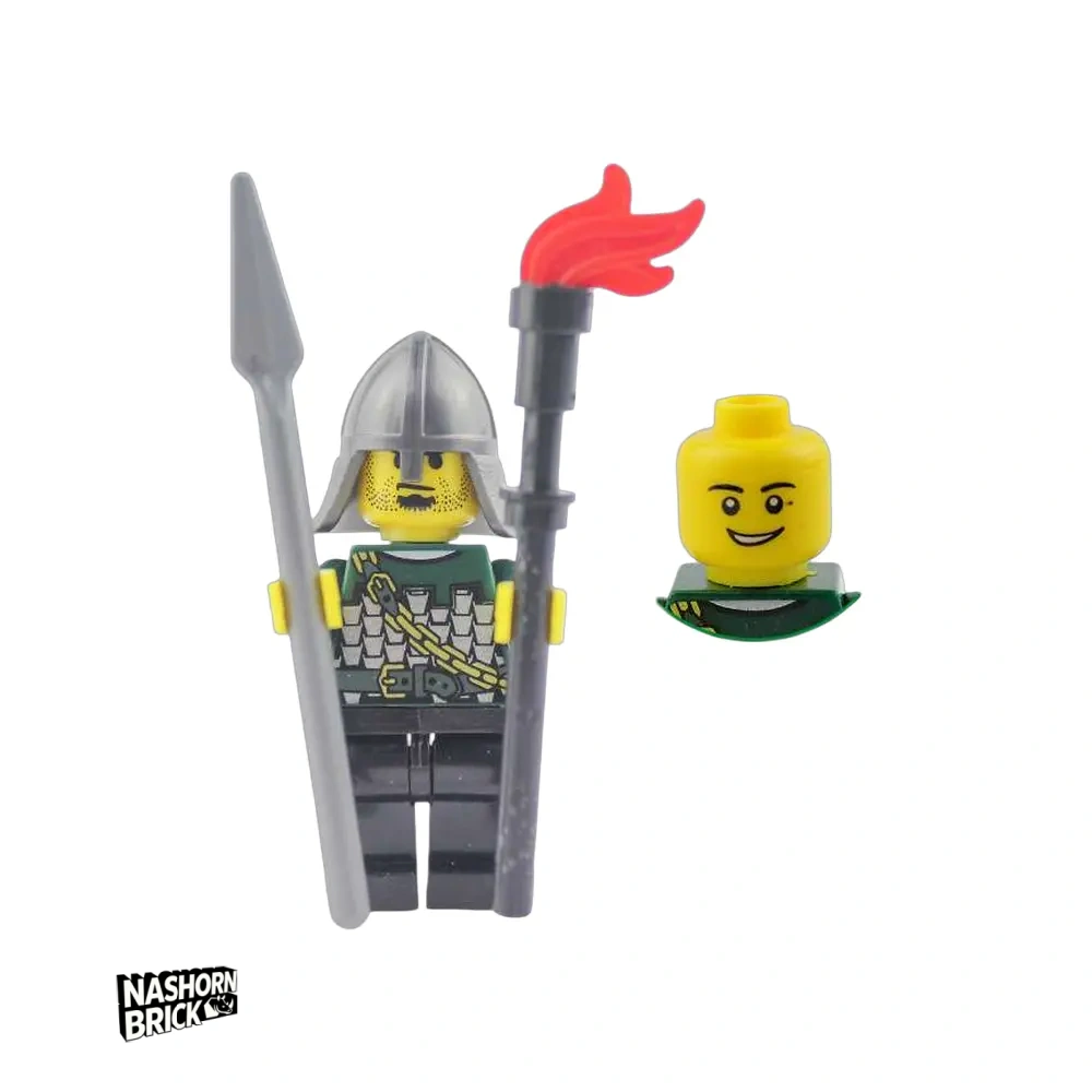 Classic Green Dragon Knight Klassische Minifigur
