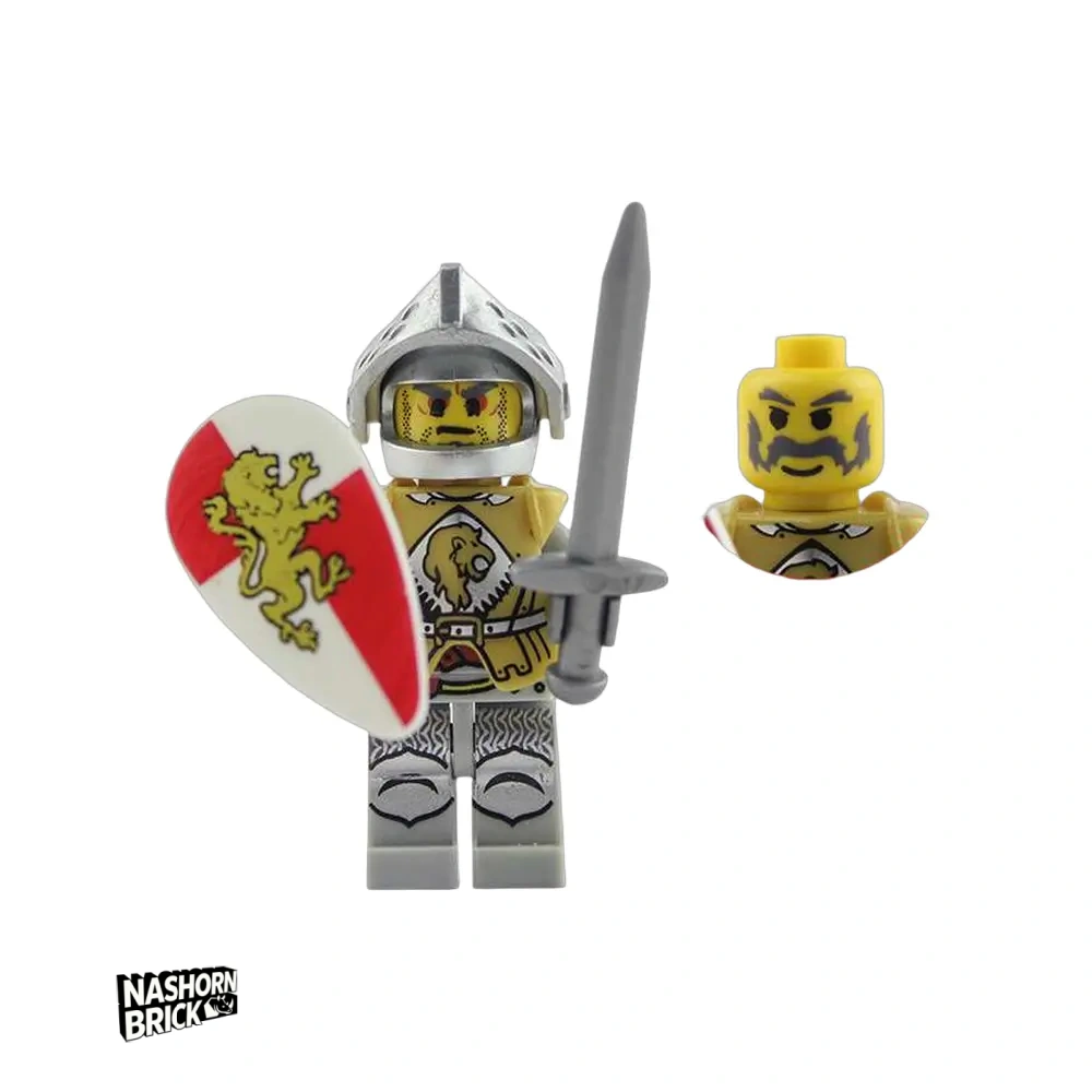 Classic Red Lion Knight Exklusive Minifigur