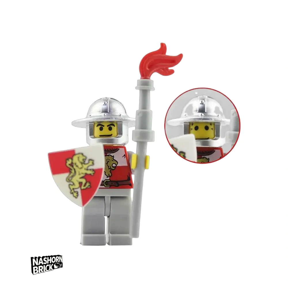 Classic Red Lion Knight Limitierte Minifigur