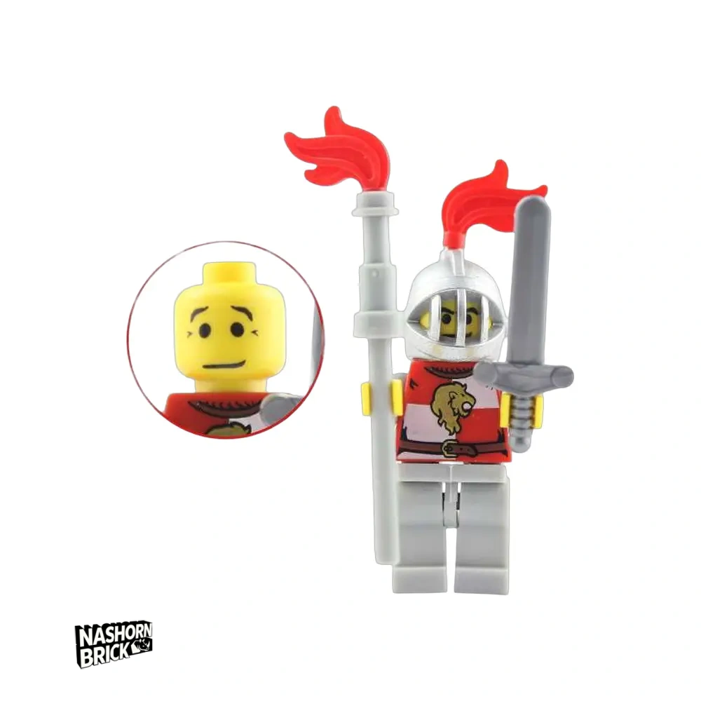 Classic Red Lion Knight Neue Minifigur Arrival