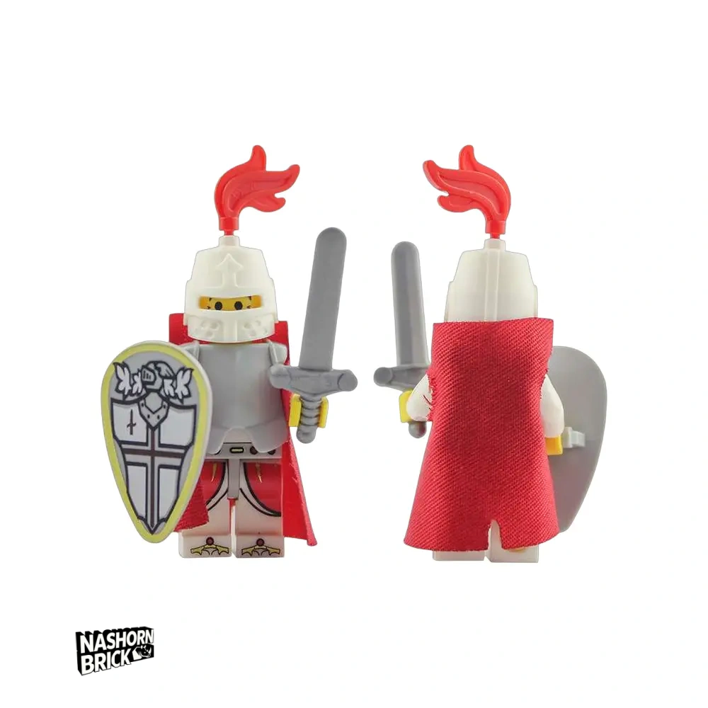 Classic Red Cross Knight Minifigur #8