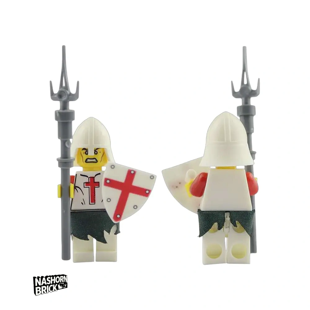 Classic Red Cross Knight Neue Minifigur Arrival