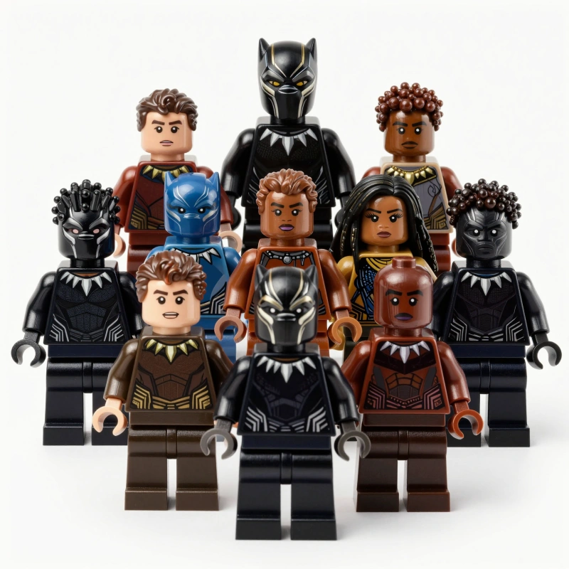 Black Panther Minifigur