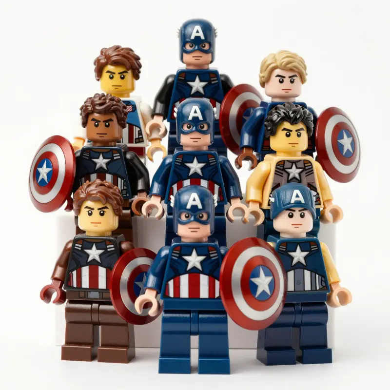 Captain America Minifigur