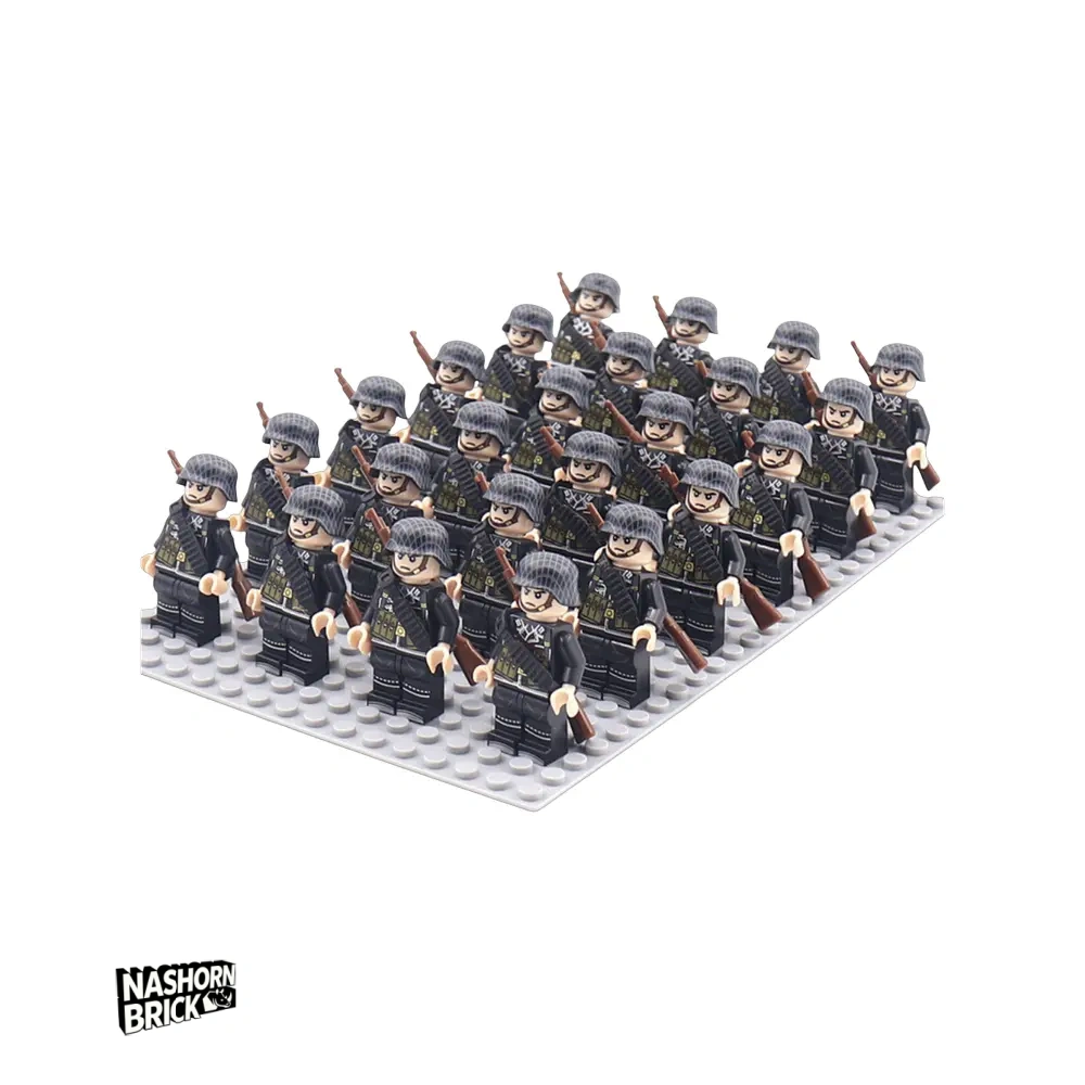 Army German Soldier Square Minifigur