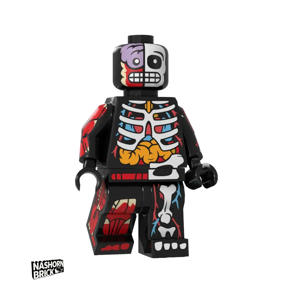 The Visible Man Custom-Minifigur