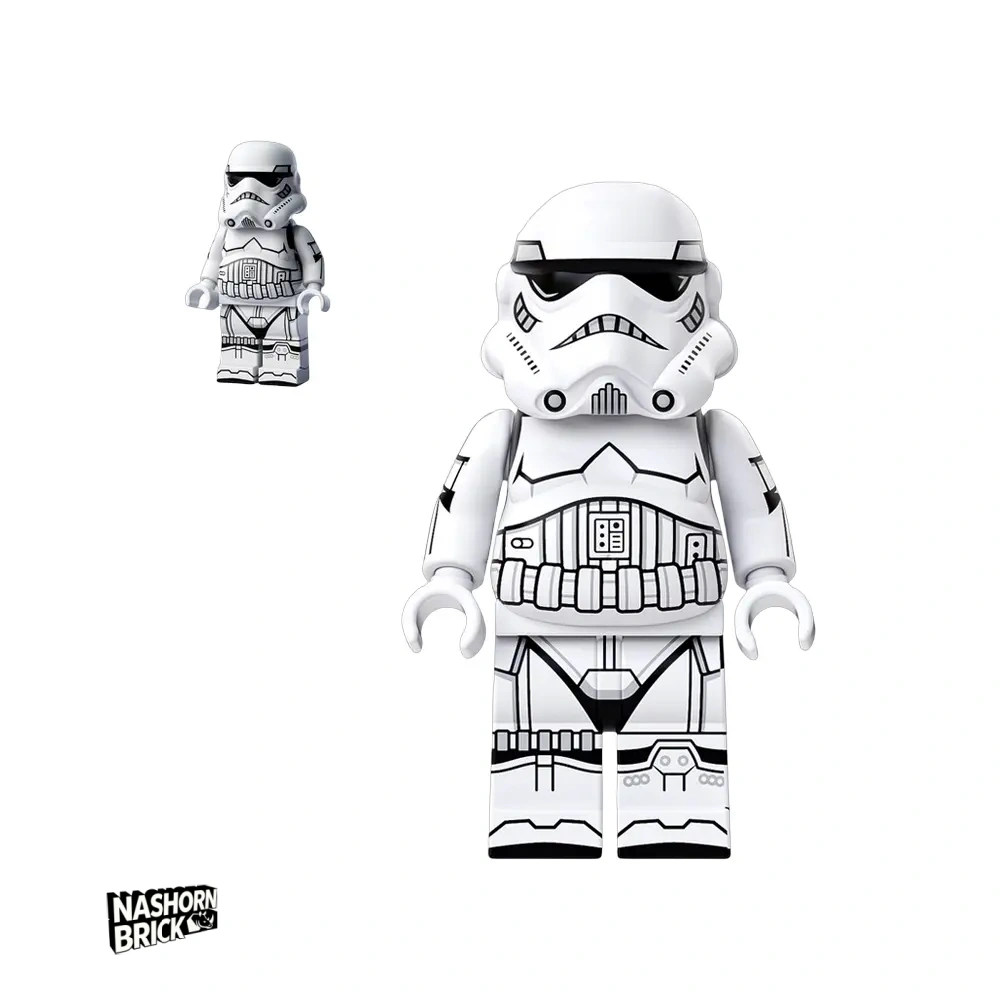Fat Stormtrooper Minifigur Star Wars
