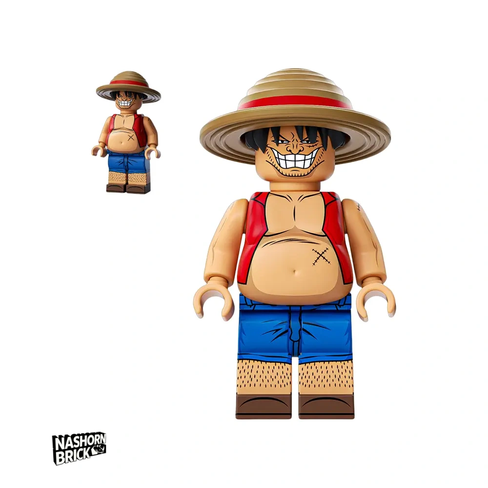 Monkey D. Luffy Minifigur - One Piece