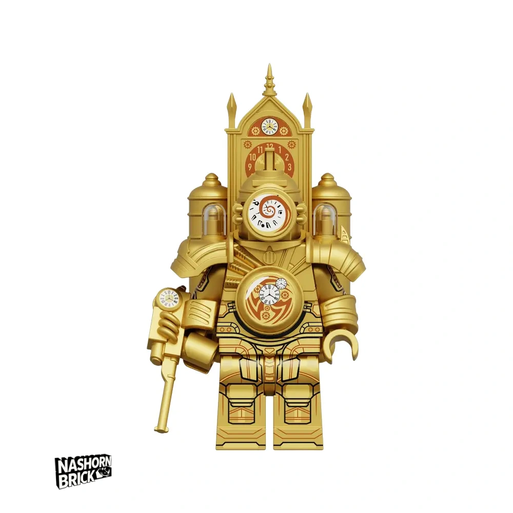 Titan Clock Man Minifigur - Skibidi Battle