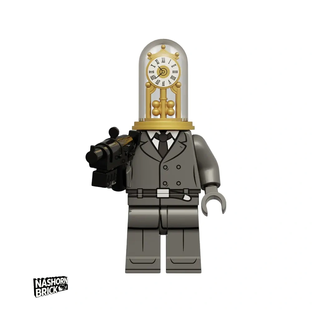Bell Man Minifigur - Skibidi Battle