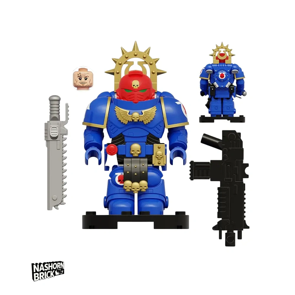 Ultramarine Minifigur Spielzeugs - Warhammer 40K