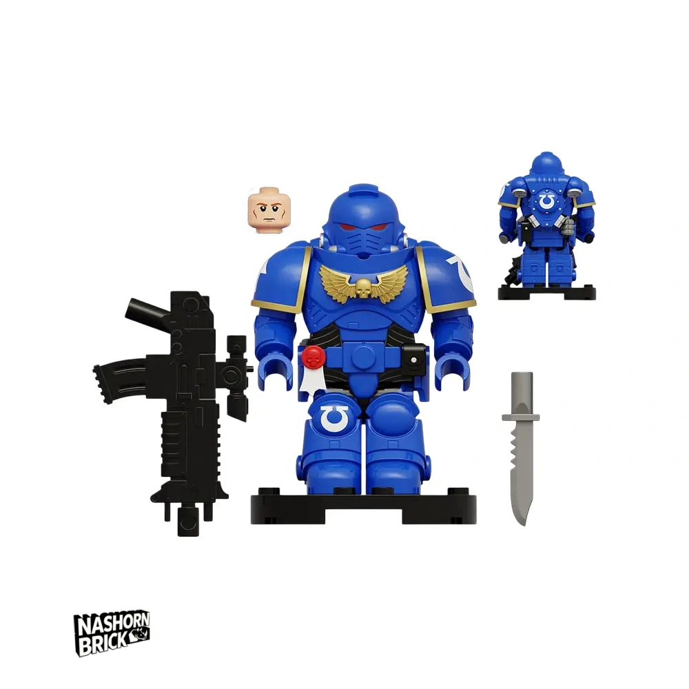 Ultramarine Custom-Minifigur - Warhammer 40K