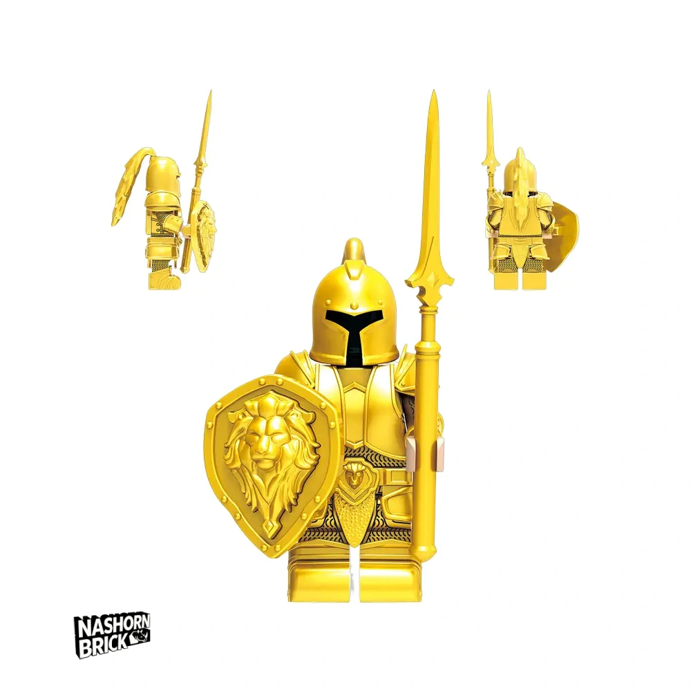 WOW Stormwind City Guard Kompatible Minifigur