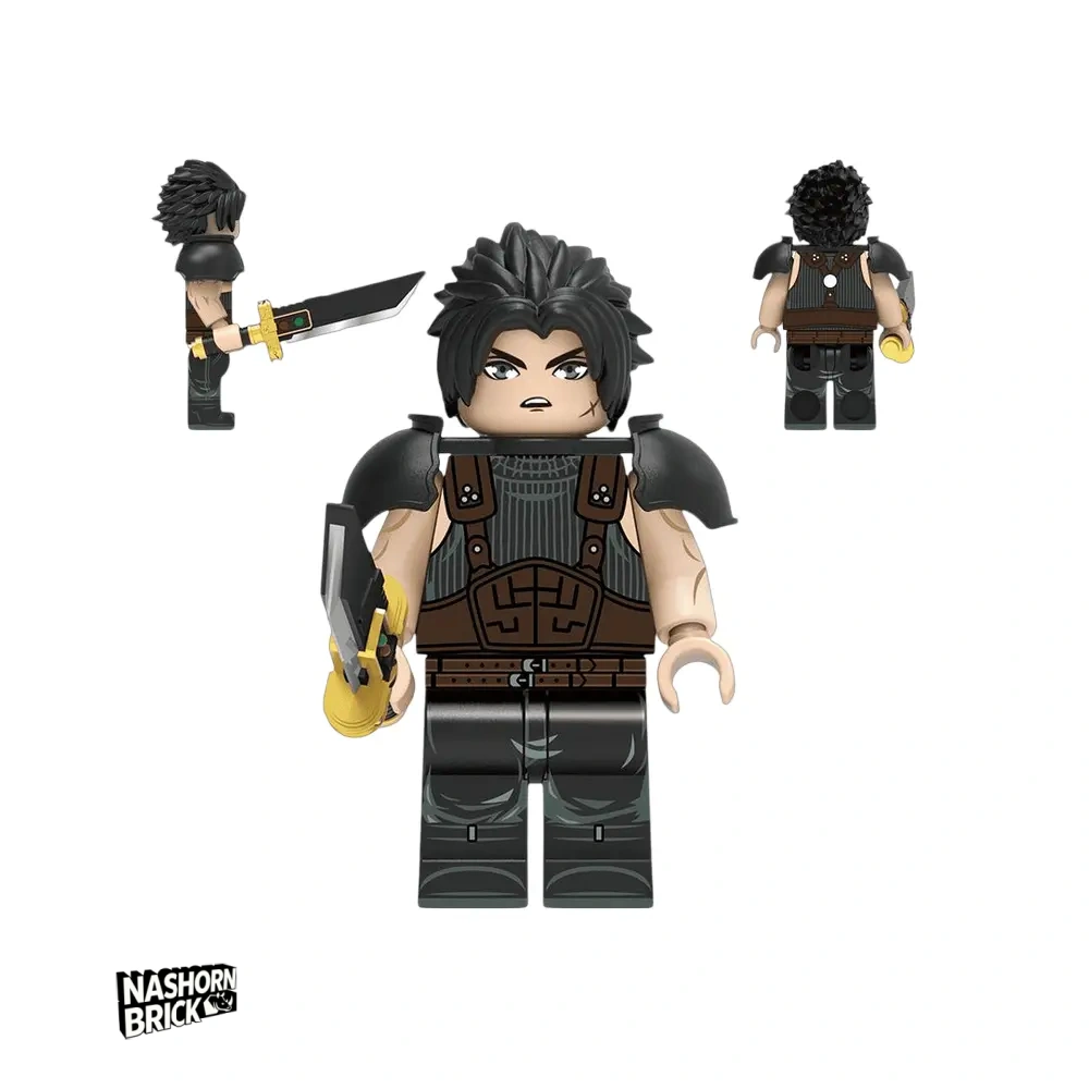 Zack Fair Minifigur - Final Fantasy