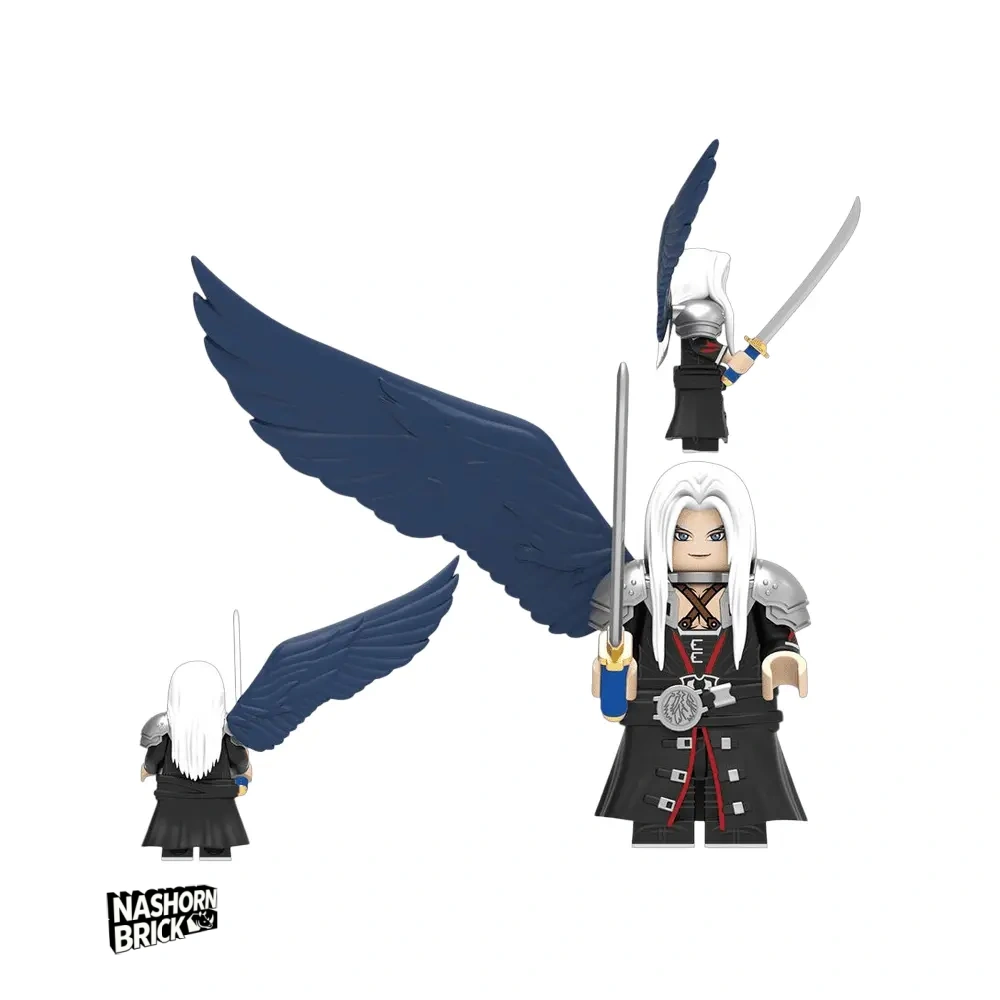 Sephiroth Minifigur - Final Fantasy