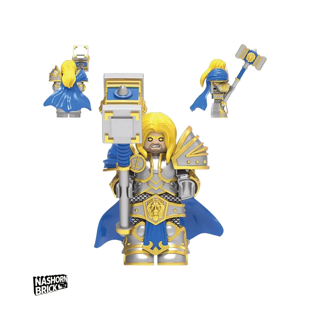 World of Warcraft Arthas Custom-Minifigur - WOW