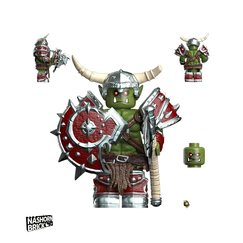 World of Warcraft Orc Einzelne Minifigur - WOW