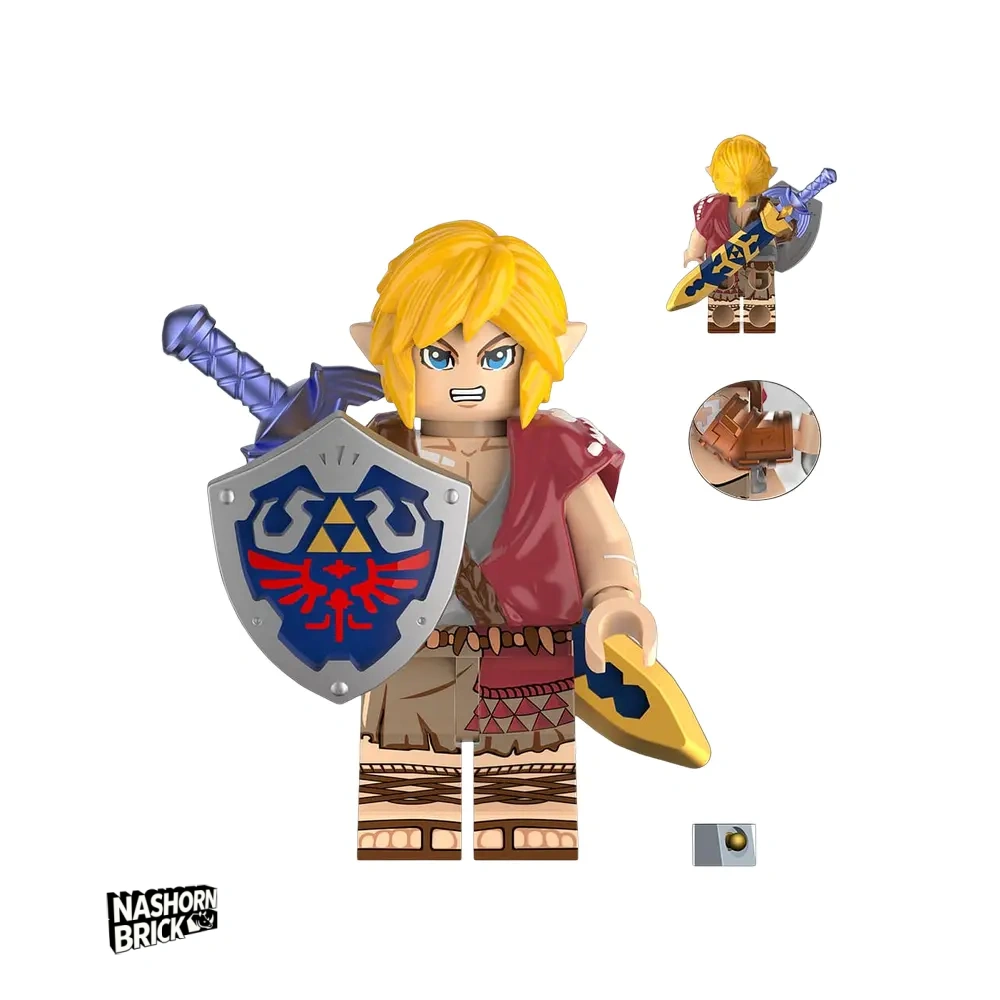 Link Kompatible Version Minifigur - The Legend of Zelda